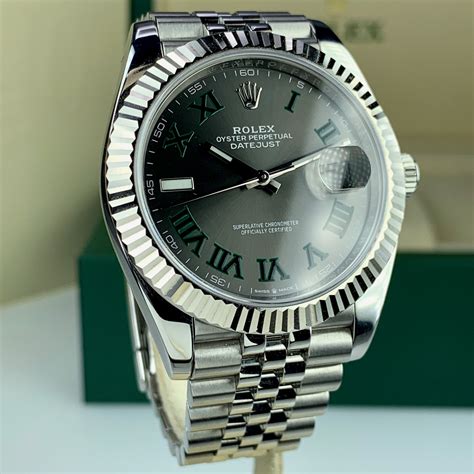 rolex datejust winbledon|rolex wimbledon 41 datejust.